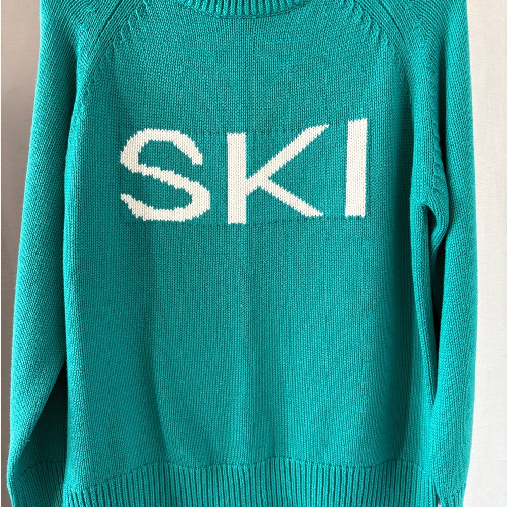 Teal SKI Sweater